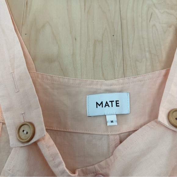 Mate The Label Maya Linen Overalls - NWOT - Size M - Picture 6 of 9